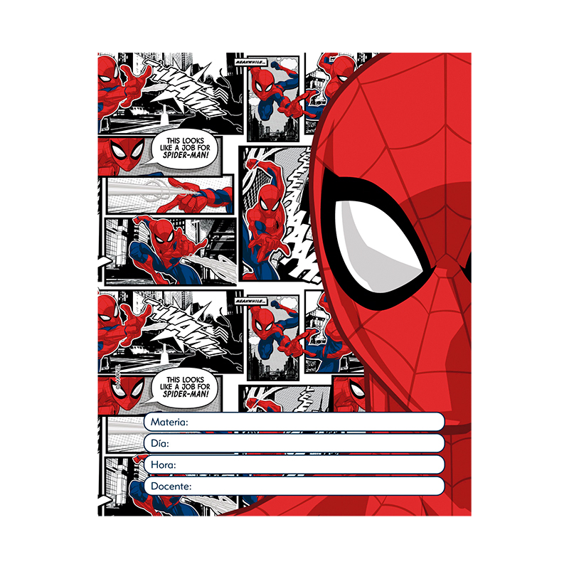 CARATULAS ESC.N*3x6hjs.SPIDERMAN