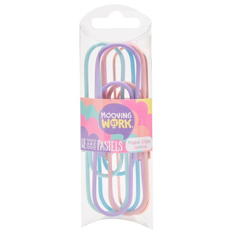BROCHES CLIPS JUMBO x6u.PASTEL