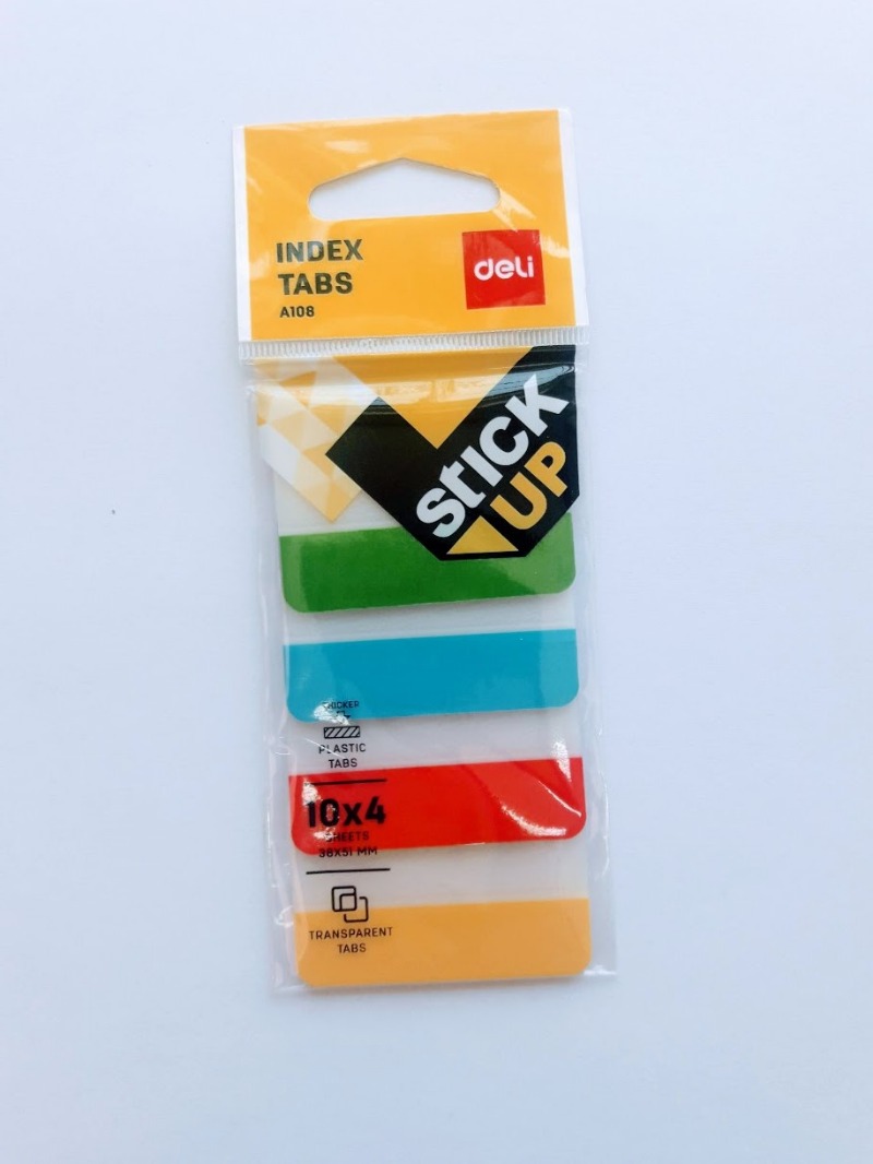 NOTA ADH BANDERITAS 28x51mm.x40u