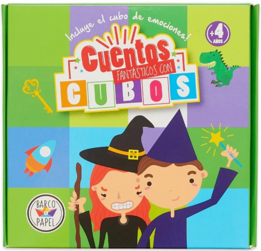 JUEGO CUENTOS FANTASTICOS CON CUBOS