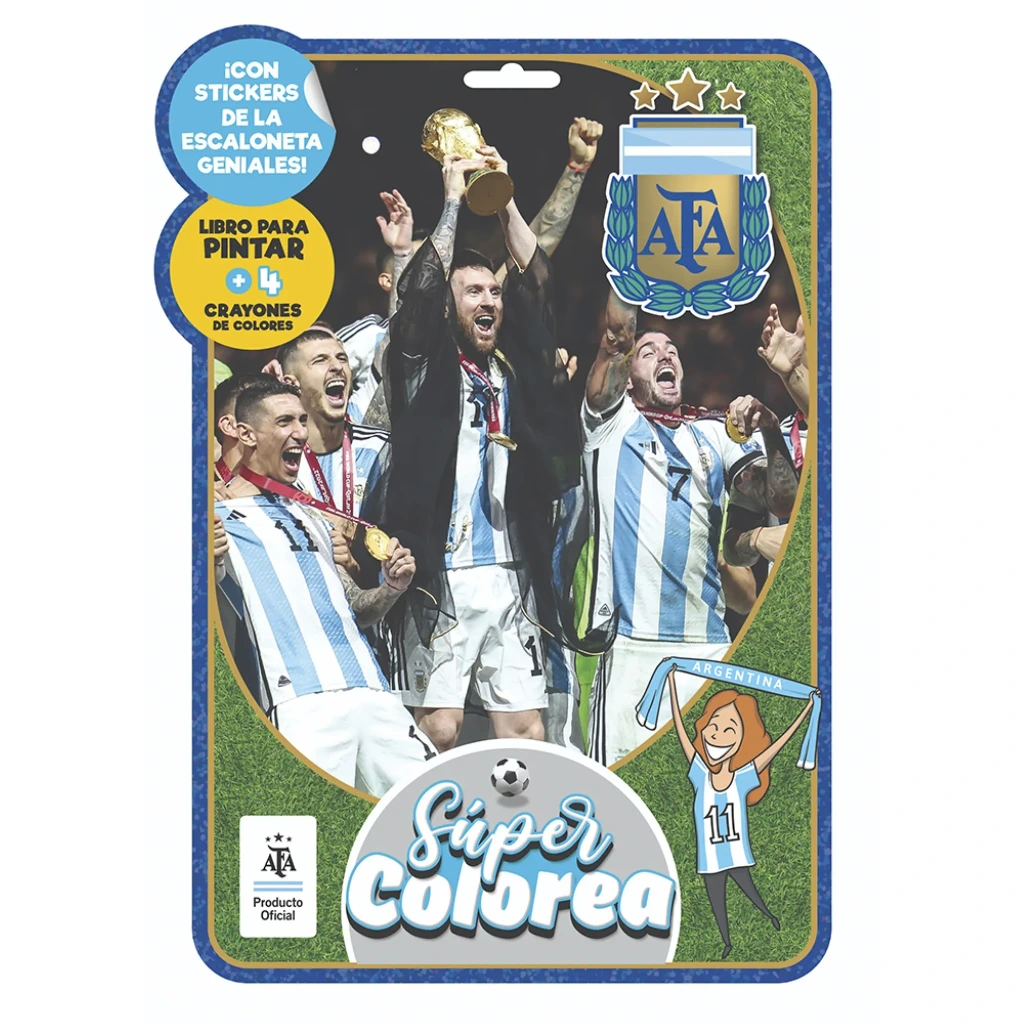 SUPER COLOREA + LIBRO PINTAR N*3 AFA
