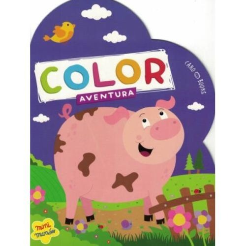 COL.COLOR AVENTURA:CERDO P/PINTAR  