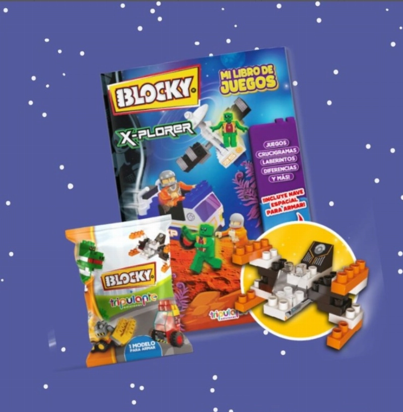 COL.BLOCKY LIBRO DE JUEGOS:X-PLORER