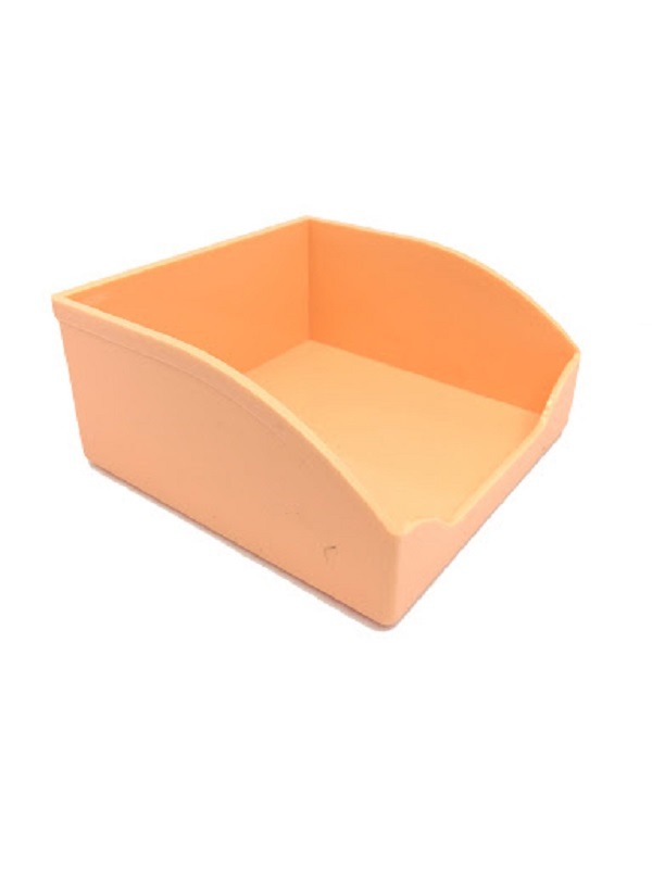 PORTATACO 9x9cm.ACRILICO CORAL PASTEL