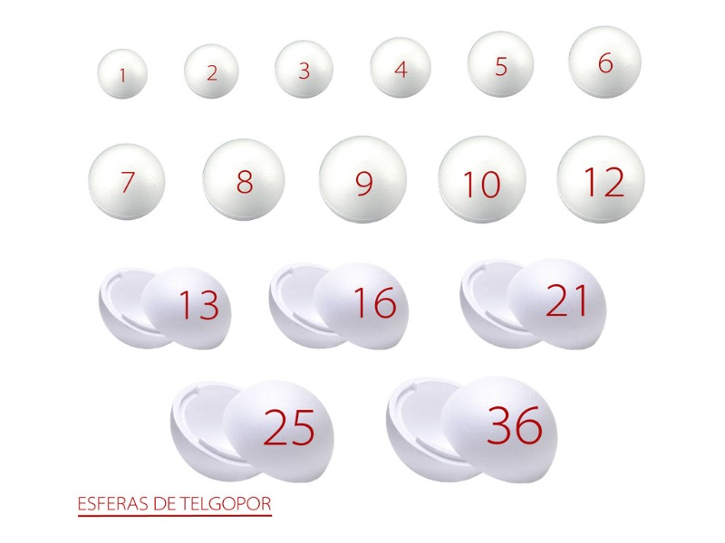 ESFERA DE TELGOPOR N*2