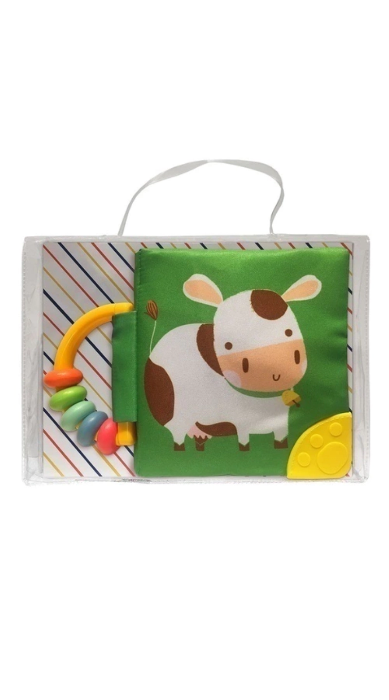 COL. LIBRO SUAVE C/SONAJEROyMORDILLO:VACA