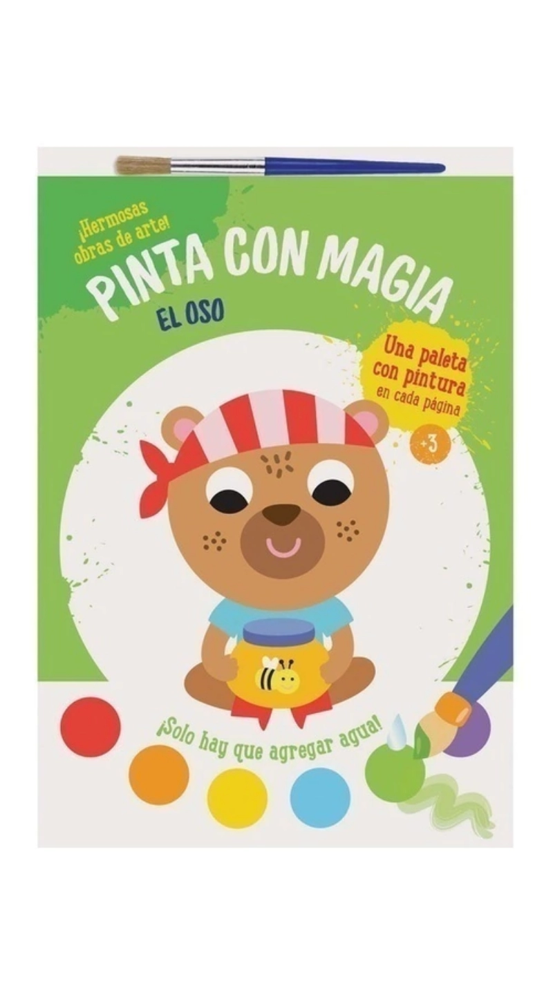COL.PINTA CON MAGIA:EL OSO