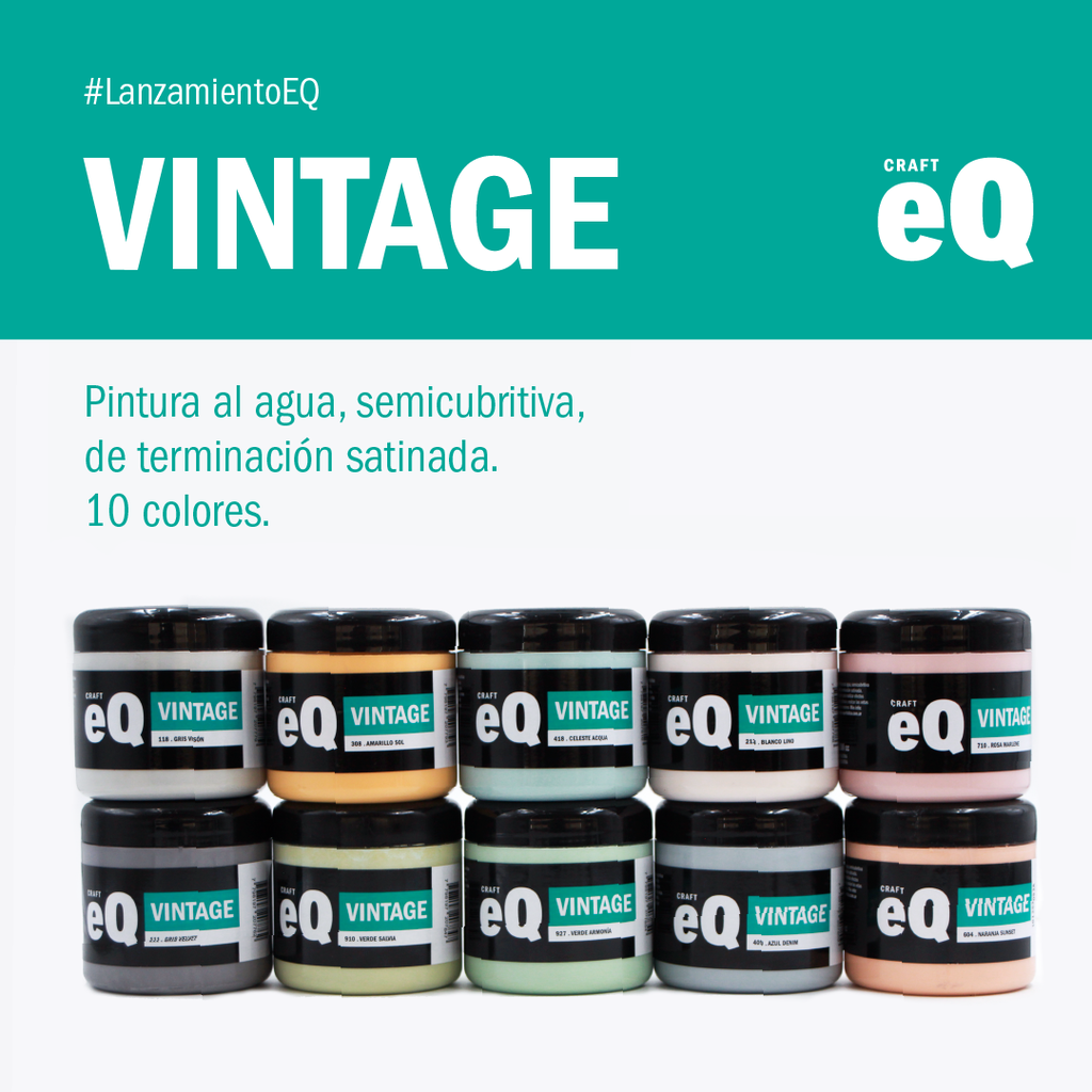 PINTURA VINTAGE 200cc. EQ ARTE