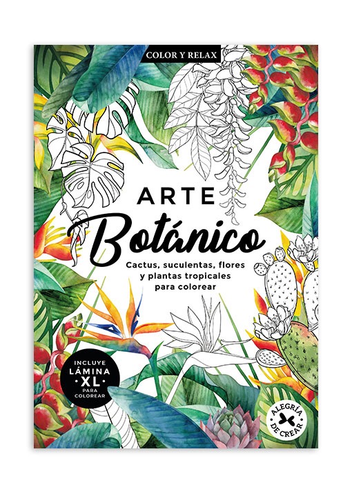 COL.COLOR Y RELAX:ARTE BOTANICO