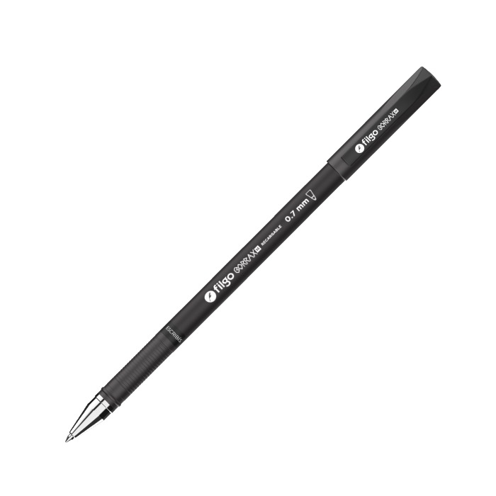 BOLIGR.BORRABLE BORRAX 0.7mm NEGRA  FILGO