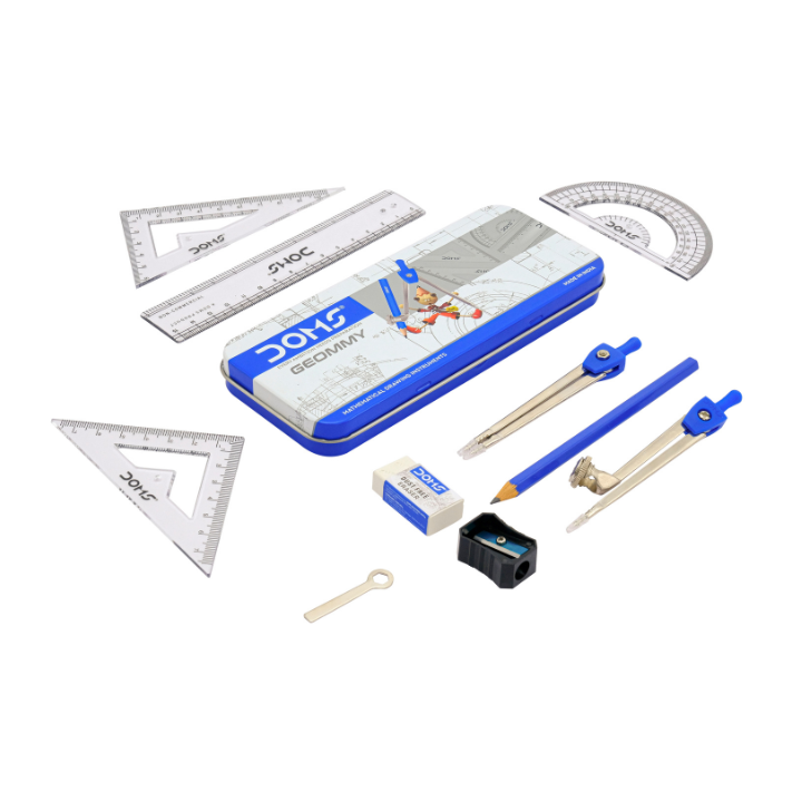 SET DE GEOMETRIA  LATA x 8 PIZ DOMS