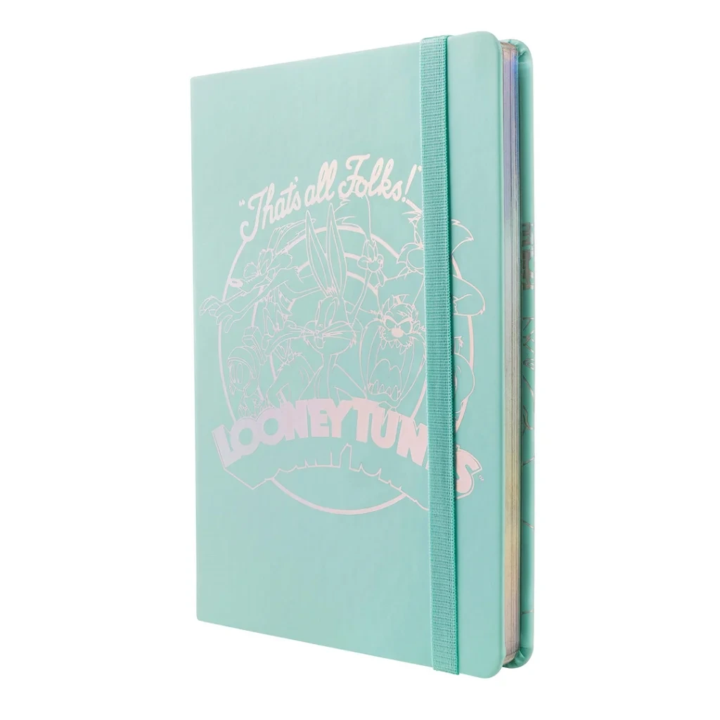 LIBRETA A5 C/ELAST.MOOVING NOTES L.TUNES
