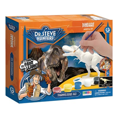 DR.STEVE HUNTER: DINO ART PAINTING KIT