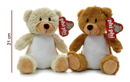 PELUCHE  OSO 21cm SENTADO. PHI PHI