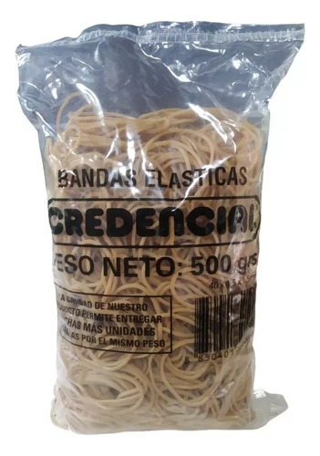 BANDAS ELAST.500grs.FINA 60mm.CREDENCIAL