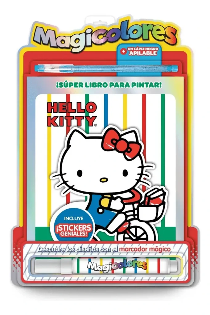 MAGICOLORES + LIBRO PINTAR N*2  KITTY