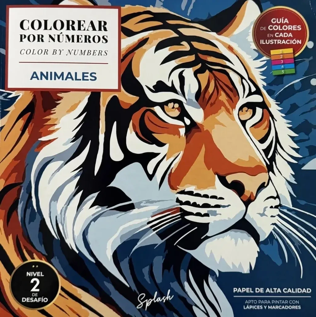 COL.COLOREA xNUMEROS:ANIMALES P/PINTAR