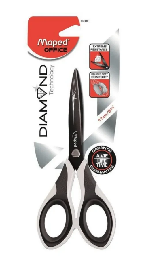TIJERA 17cm.DIAMAND C/GRIP MAPED 