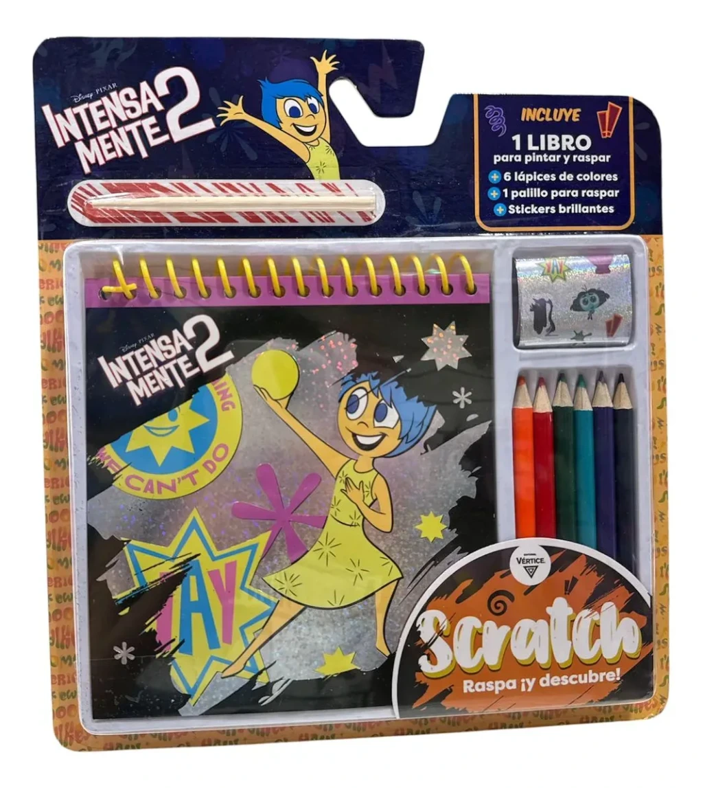 SCRATCH + LIBRO PINTAR N* 3 INTENSAMENTE II