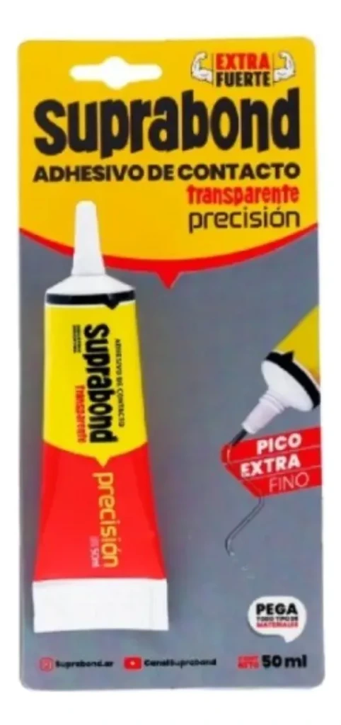 ADHES. CONTACTO PRECISION 50ML TRANSP. SUPRAB