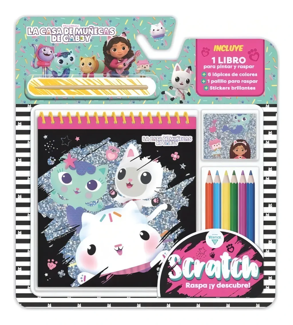 SCRATCH + LIBRO PINTAR N* 3 GABBY