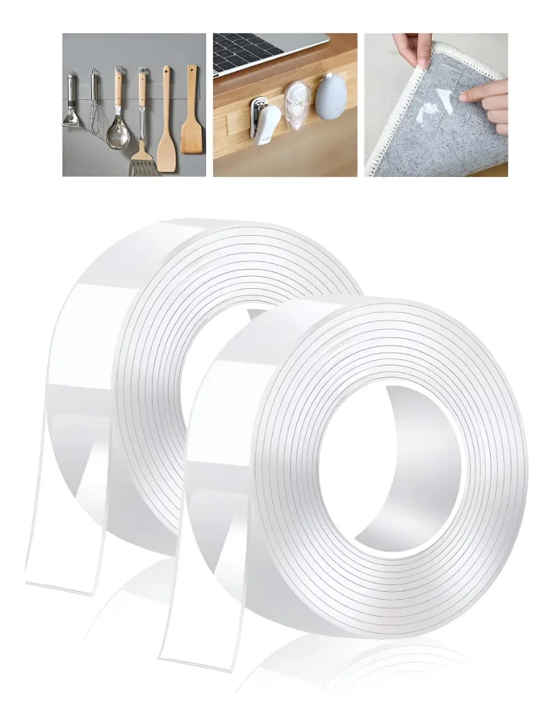 CINTA NANO BI-FAZ 20mm X 1.5m TRANSP. NEO
