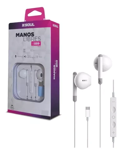 AURICULAR MANOS LIBRE S589 BLANCO. SOUL