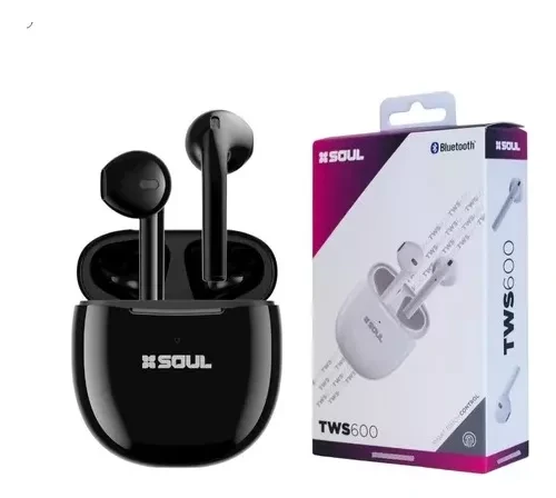 AURICULAR TWS 600 NEGRO BLUETOOTH.SOUL