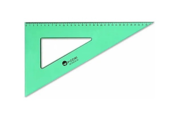 ESCUADRA 35cm 60* ESTUDIO PIZZINI