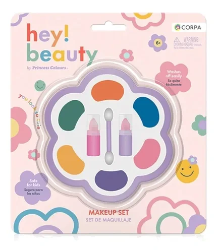 MAQUILLAJE SET FLOR HEY BEAUTY
