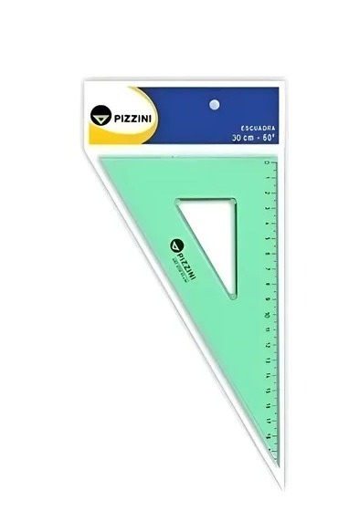 ESCUADRA 30cm 60* ESTUDIO PIZZINI