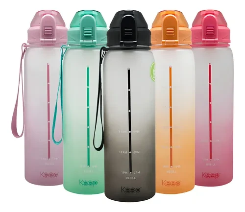 BOTELLA MEDIDAS RUBBER 1L KEEP