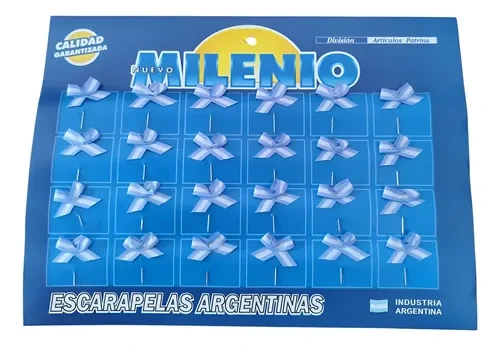 ESCARAPELA MOÑO SIMPLEx24u.