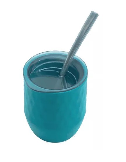 MATE CON TAPA MATEAVA CYAN.