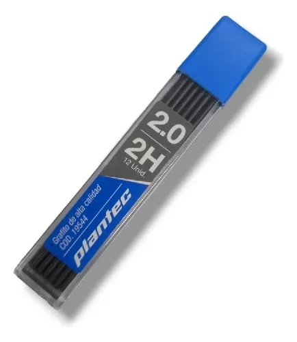 MINAS 2mm 2H  x 12unid PLANTEC.