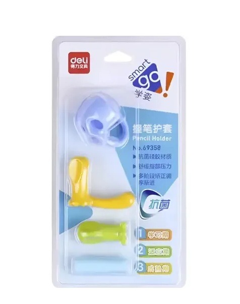SET GRIP ERGONOMICO PARA LAPIZ x4u.