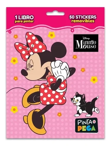 PINTO Y PEGO + LIBRO PINTAR N*2 MINNIE
