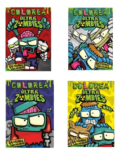 COL.ULTRA ZOMBIES A COLOREAR 64pag.