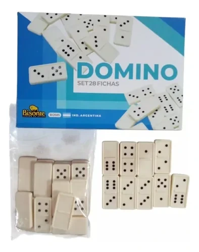 DOMINO NACIONAL FICHAS SERIGRAFIADAS BISONTE