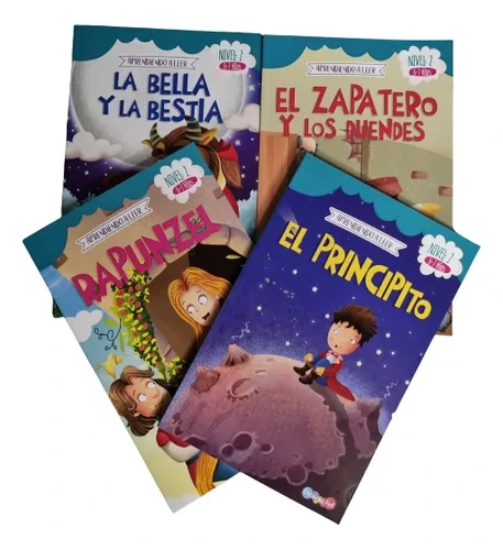 COL.APREND.LEER NIVEL 2: 4 TITULOS