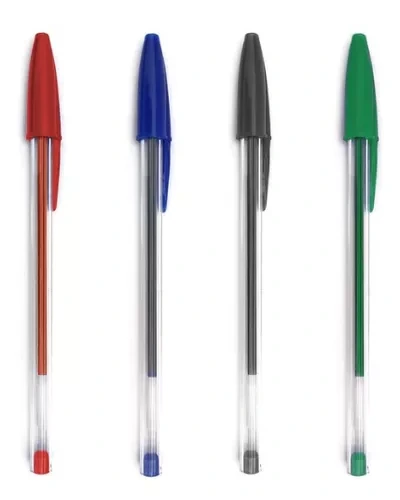 BOLIGRAFO 1mm. CUERPO TRANSP. SKYCOLOR