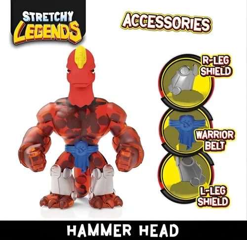 SQUISHY MUÑECO SUPER ELAST.HAMMER HEAD