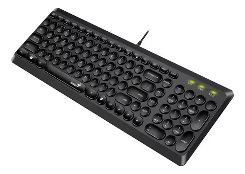 TECLADO C/CABLE SLIMSTAR Q 200 NEGRO USB