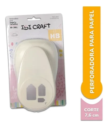 PERFORADORA C/FORMA 75mm.TAG x3 MEDIDAS