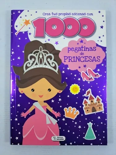 COL.1000 PEGATINAS: PRINCESAS