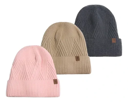 GORRO TEJIDO PUNTO ROMBOS AMAYRA