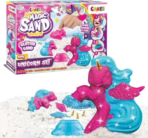 CRAZY UNICORNIO ARENA MAGICA C/MOLDES