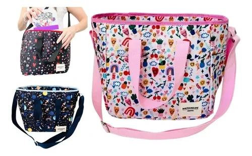 LUNCHERA TELA CORDURA TERMICA C/DISEÑO
