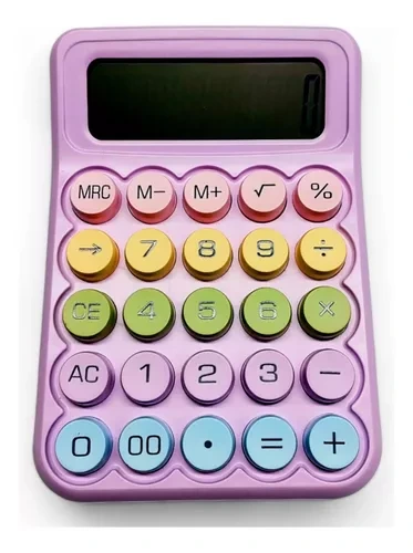CALC.GRANDE 12dig.KK-813 C COLOR PASTEL