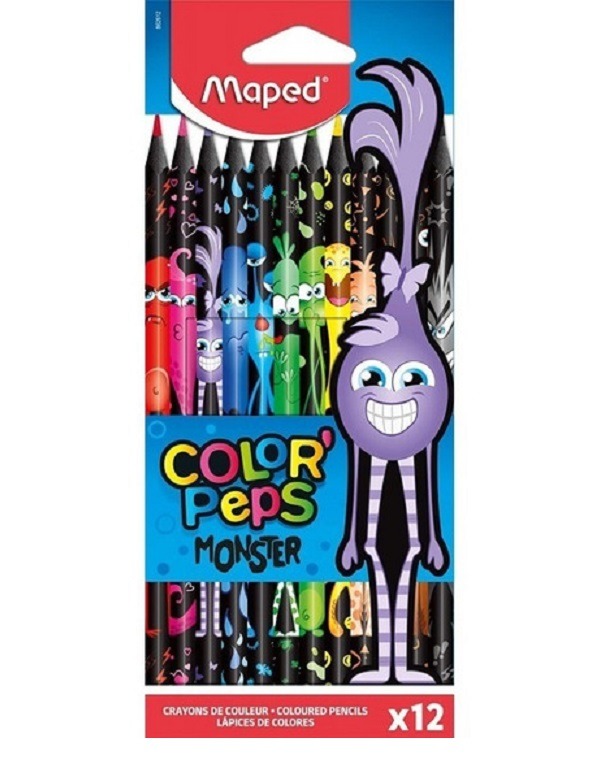 LAPICES COLORES x12u. MAPED